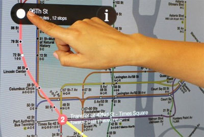 В метро Нью-Йорка установят интерактивные информационные киоски