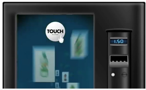 PepsiCo устанавливает интерактивные вендинг автоматы с сенсорными экранами