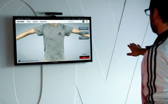 Adidas опробовал сканер тела «BodyKinectizer» для быстрого подбора размеров одежды