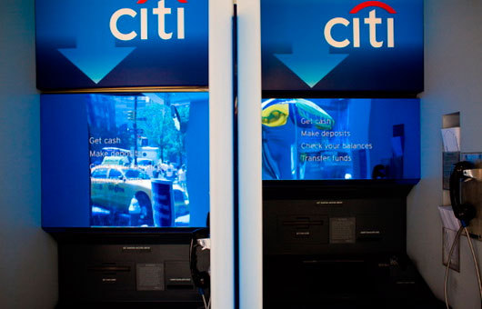 Банк Citigroup Inc. и Diebold Inc. тестируют банкоматы без экранов и пин-падов