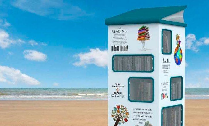 Автоматизированные библиотечные киоски установят на пляжах Дубая