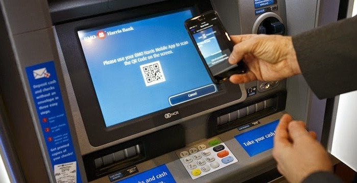 Смартфоны заменят карты в банкоматах