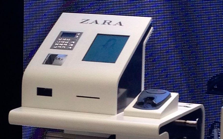 Zara автоматизирует продажу одежды с помощью касс самообслуживания