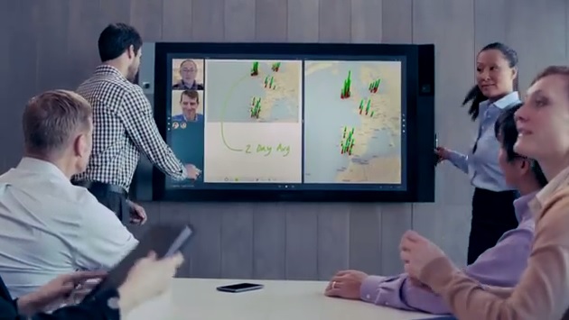 Microsoft начинает продажи Surface Hub