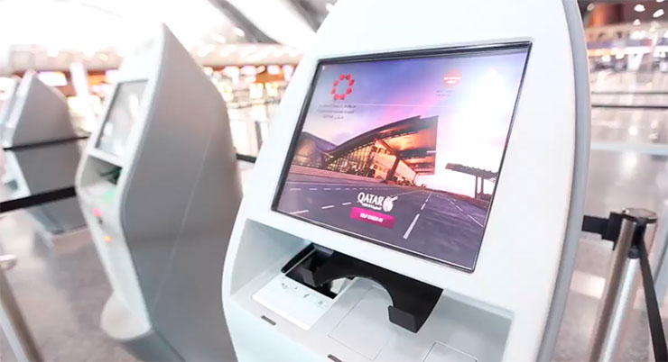 Международный аэропорт Катара «Xамад» переходит на системы самообслуживания