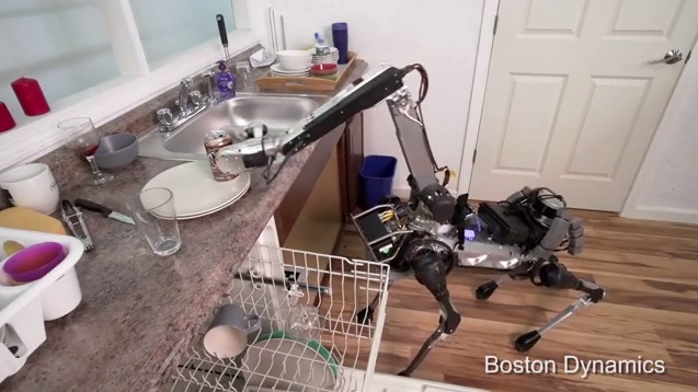 Компания «Boston Dynamics» представила нового робота SpotMini