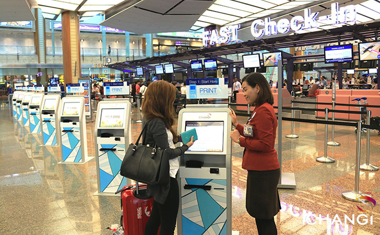 Сингапурский аэропорт Чанги инвестирует в технологии самообслуживания пассажиров