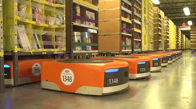 Amazon автоматизировал с помощью роботов свой дистрибьюторский центр в Японии