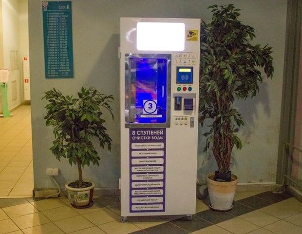 В Кемерово запустят сеть вендинговых автоматов «Живая вода» 