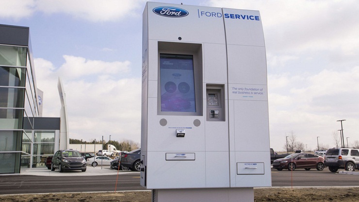 ​Ford представил терминалы самообслуживания для автоматизации прохождения ТО автомобилей