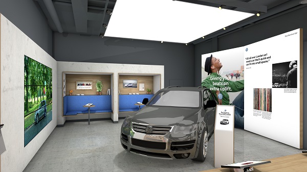 Volkswagen откроет интерактивный шоу-рум в торговом центре британского Бирмингема
