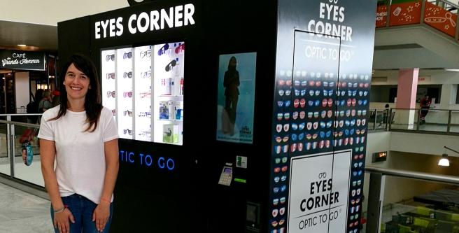 Во французском аэропорту тестируют вендинг автомат по продаже офтальмологических принадлежностей