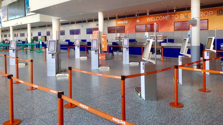 Британский аэропорт Бристоль автоматизировал работу с пассажирами с помощью систем самообслуживания
