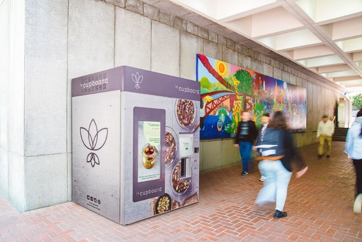 Веганские вендинг автоматы начали устанавливать в Сан-Франциско