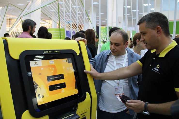 Beeline запускает первые терминалы по выдаче sim-карт в Армении