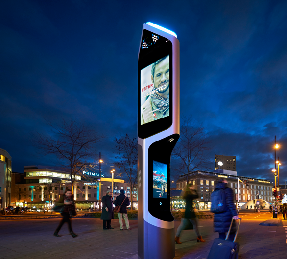 Уличные интерактивные киоски Citybeacon станут элементом «умного города» в Нидерландах