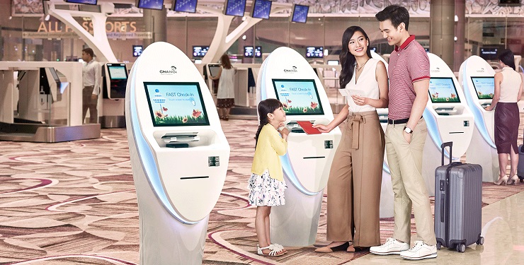 Биометрия и системы самообслуживания станут доступны пассажирам нового терминала Т4 аэропорта Чанги 