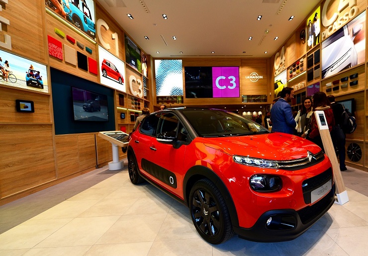 Салоны продаж Citroën будут менять облик