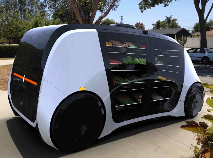 Автономный магазин на колесах Robomart могут начать тестировать в США этим летом