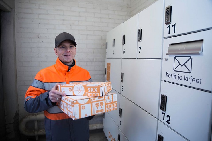 Почта Финляндии установит сотни почтоматов в жилых домах 