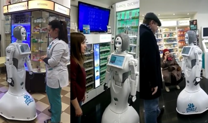 Роботы могут стать эффективным решением в конкурентной борьбе аптечных сетей 