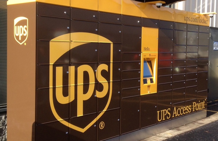 UPS патентует постамат с системой p2p-продаж