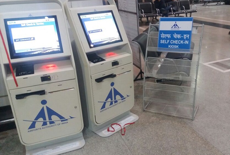 Индийский аэропорт в Калькутте удвоит количество киосков саморегистрации