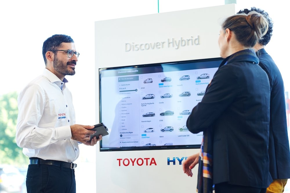 Toyota делает ставку на интерактивные технологии и Digital Signage решения