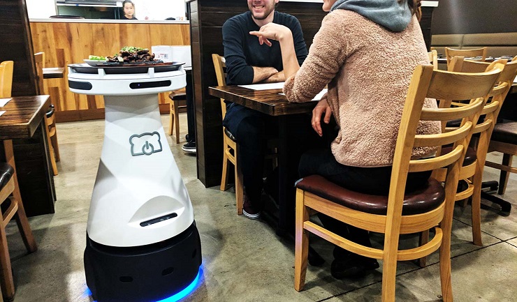 Компания Bear Robotics разработала робота официанта с искусственным интеллектом